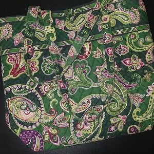 VERA BRADLEY *Retired Print* Chelsea Green Tote